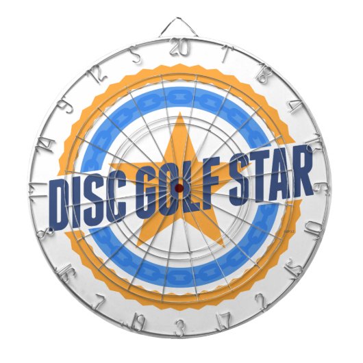 Disk Golf Star Dartbord (Voorkant)