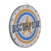 Disk Golf Star Dartbord (Voorkant Links)