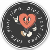 Disk Golf Sticker (Voorkant)