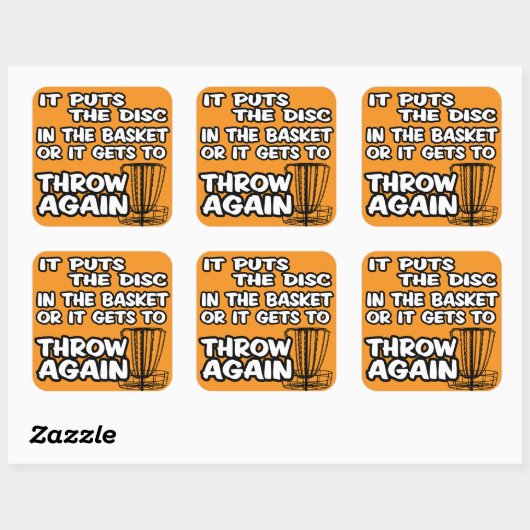 Disk Golf Sticker (Vel)