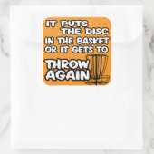 Disk Golf Sticker (Tas)