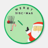 Disk Golf Stocking Stuffer Button Magneet (Voorkant)