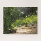 Disk Golf Sunset Puzzle Legpuzzel (Horizontaal)