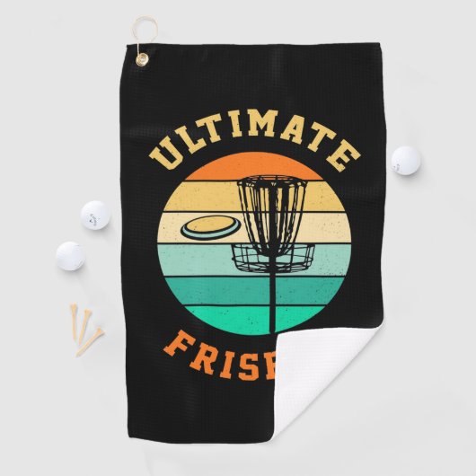 Disk Golf Ultimate Frisbee Golfhanddoek (Insitu)