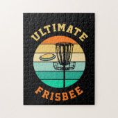 Disk Golf Ultimate Frisbee Legpuzzel (Verticaal)