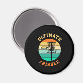 Disk Golf Ultimate Frisbee Magneet (Voorkant / Achterkant)