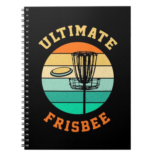 Disk Golf Ultimate Frisbee Notitieboek (Voorkant)