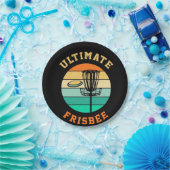 Disk Golf Ultimate Frisbee Papieren Bordje (Feest)