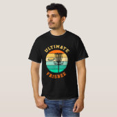 Disk Golf Ultimate Frisbee T-shirt (Voorkant volledig)