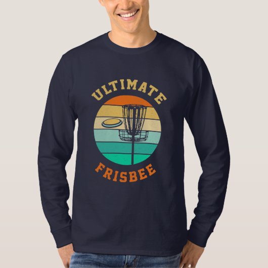 Disk Golf Ultimate Frisbee T-shirt (Voorkant)