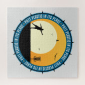 Disk Golfer Legpuzzel (Horizontaal)