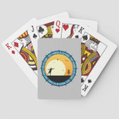 Disk Golfer Pokerkaarten (Achterkant)