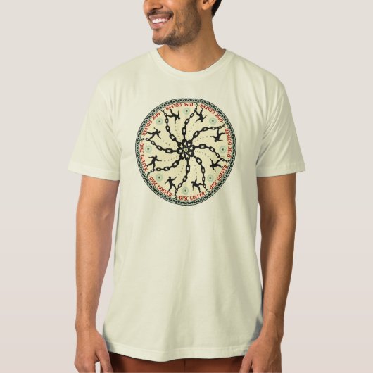 Disk Golfer T-shirt (Voorkant)