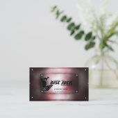 Disk Jock DJ-visitekaartje Visitekaartje (Staand voorkant)