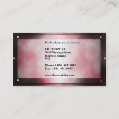 Disk Jock DJ-visitekaartje Visitekaartje (Achterkant)