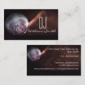 Disk Jockey/Dj-Visitekaartje Visitekaartje (Voorkant / Achterkant)