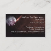 Disk Jockey/Dj-Visitekaartje Visitekaartje (Achterkant)