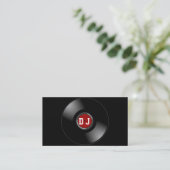 Disk Jockey Visitekaartje (Staand voorkant)