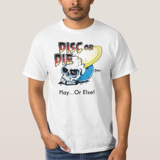 Disk_Or_Die Tee Shirt (Voorkant)