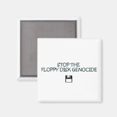 DISKETTE MAGNEET (Voorkant / Achterkant)