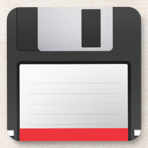 Diskette onderzetters