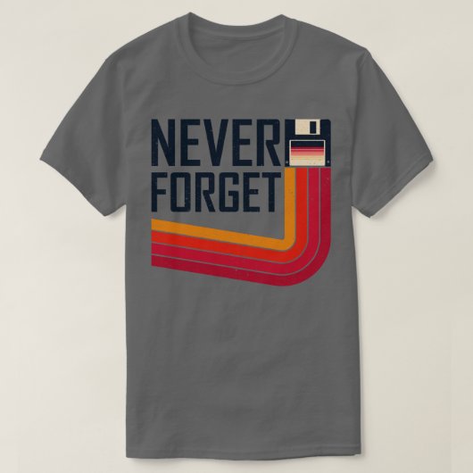 Diskette voor iedereen t-shirt (Design voorkant)
