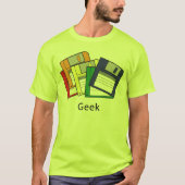 Diskettestation Geek T-shirt (Voorkant)