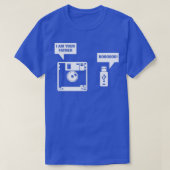 diskettestation Ik ben je vader T-shirt (Design voorkant)