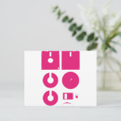 Diskettestation met 1,44 inch gedecimeerd briefkaart (Staand voorkant)