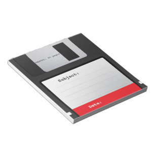 Diskettestation Notitieblok
