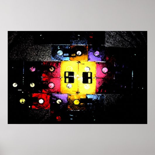 Diskettestation Poster (Voorkant)