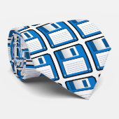 Diskettestation Stropdas (Opgerold)