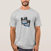 Diskettestation T-shirt (Voorkant)