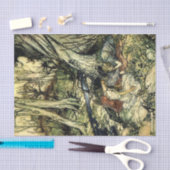 Diskettestation voor dames in winkelboeken tissuepapier (Craft)