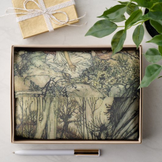 Diskettestation voor dames in winkelboeken tissuepapier (Geschenk)