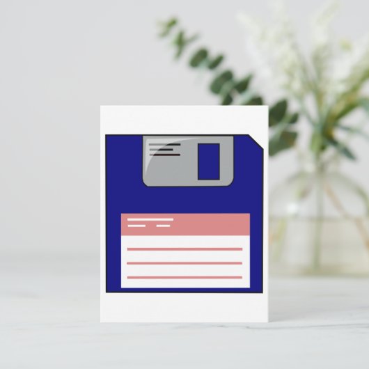 Diskettestations Kaart (Staand voorkant)