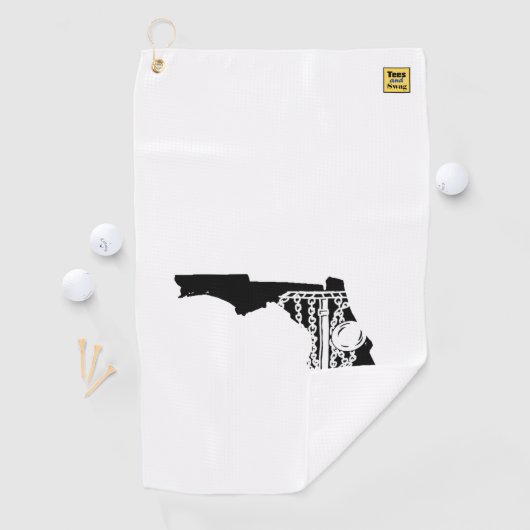 Diskgolf Florida - handdoek voor je diskgolf-tas. (Insitu)