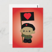 Diskus Revolution Puppy Post Card Briefkaart (Voorkant / Achterkant)