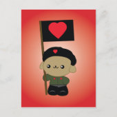 Diskus Revolution Puppy Post Card Briefkaart (Voorkant)