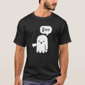 Dislike Ghost Boo Halloween Funny Halloween Costum T-shirt (Voorkant)