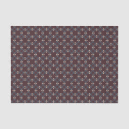 Dismal Collectie Bourgondië Navy Prairie Bloom Tissuepapier