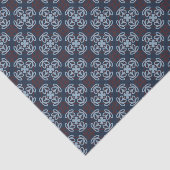 Dismal Midnight Prairie Westerne Gotische Bloemen Tissuepapier (Detail)