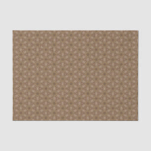 Dismal Mocha Retro Westerne textuur Tissuepapier