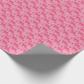 Dismal Pink Wrapping Paper Cows Western Ranch Cadeaupapier (Hoek)