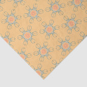 Dismal Sunflower Wire Modern Western Directioneel Tissuepapier (Detail)