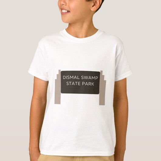 Dismal Swamp State Park North Carolina T-shirt (Voorkant)