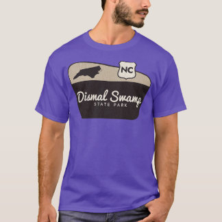 Dismal Swamp State Park North Olina Welkomstbord T-shirt
