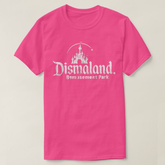 Dismaland Bemusement Park Bank T-shirt (Design voorkant)