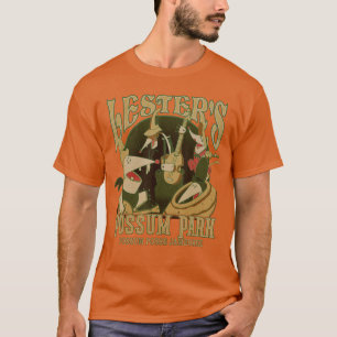 Disney A Goofy Movie Lesters Possum Park Oude P T-shirt