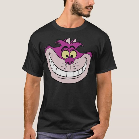Disney Alice in Wonderland Cheshire Cat Grin T-shirt (Voorkant)
